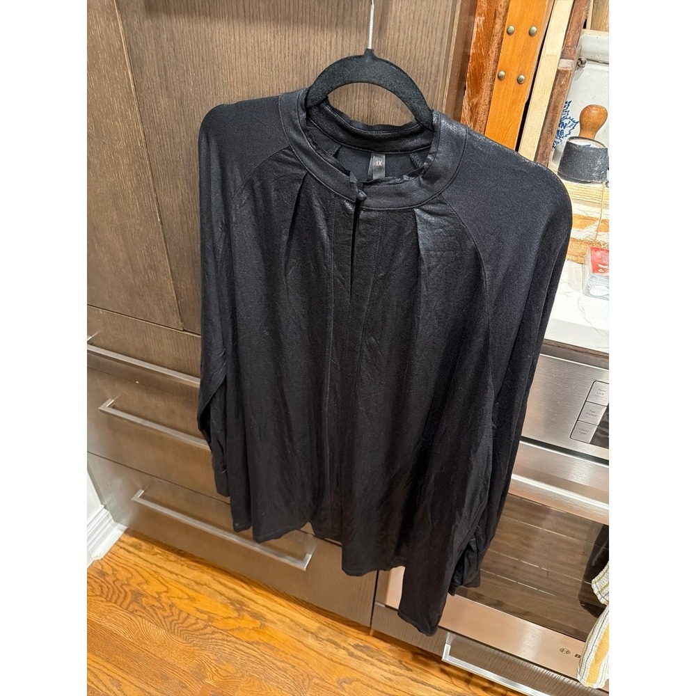 Melissa Mccartthy tunic shimmer shirt 1XL new